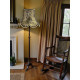 Paisley Jacquard Dark Bronze and Black Modern Lampshade