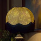 Paisley Jacquard Gold and Black Dome Lampshade Paisley Jacquard Gold and Black Dome Lampshade