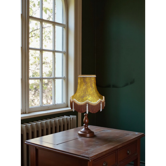 Paisley Jacquard Gold and Cream Lampshade