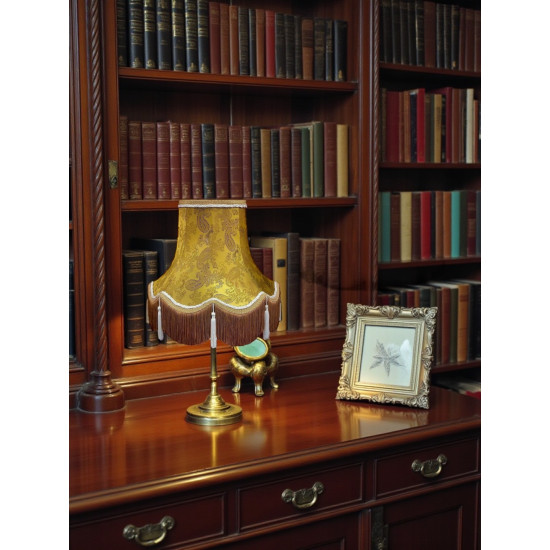 Paisley Jacquard Gold and Cream Lampshade