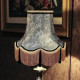 Paisley Jacquard Grey and Black Lampshade