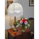 Paisley Jacquard Ivory Cream Panelled Lampshade