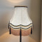Paisley Jacquard Ivory and Black Gallery Lampshade