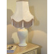 Paisley Jacquard Ivory Fabric Lampshade