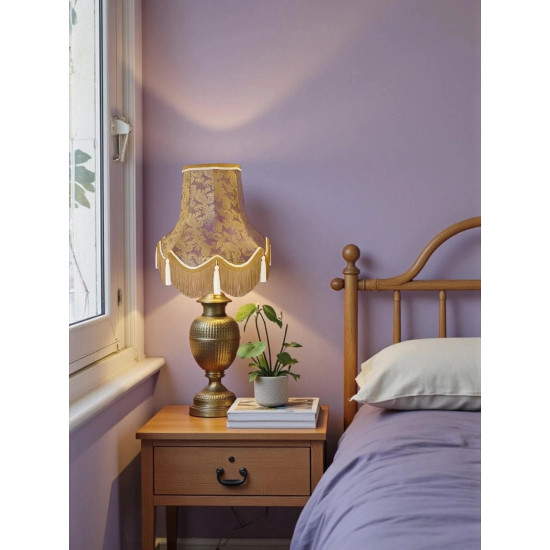 Paisley Jacquard Lilac Lampshade