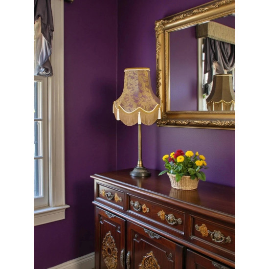 Paisley Jacquard Lilac Lampshade