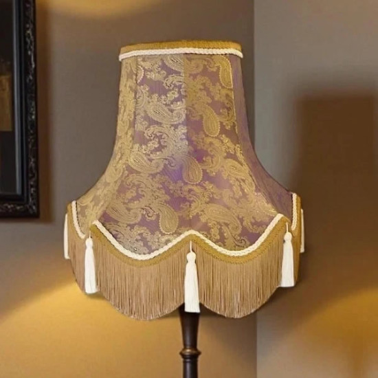Paisley Jacquard Lilac Lampshade
