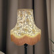 Paisley Print Beige and Gold Lampshade