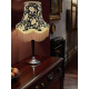 Paisley Print Black and Gold Fringe Lampshade