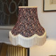 Paisley Print Pink and Cream Lampshade