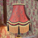 Paisley Jacquard Red and Black Gallery Lampshade