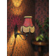 Paisley Jacquard Red Black Lampshade