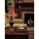 Paisley Jacquard Red Black Lampshade
