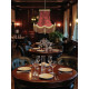 Paisley Jacquard Red and Cream Lampshade