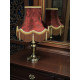Paisley Jacquard Red and Cream Lampshade