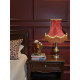 Paisley Jacquard Red and Gold Lampshade