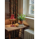 Paisley Jacquard Ruby Gold Lampshade