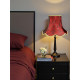Paisley Jacquard Red and Gold Modern Lampshade