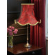 Paisley Jacquard Red and Gold Modern Lampshade