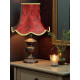 Paisley Jacquard Red and Gold Modern Lampshade
