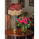 Paisley Jacquard Red Dome Lampshade