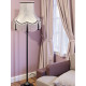 Paisley Jacquard White Black Lampshade