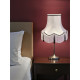 Paisley Jacquard White Black Lampshade