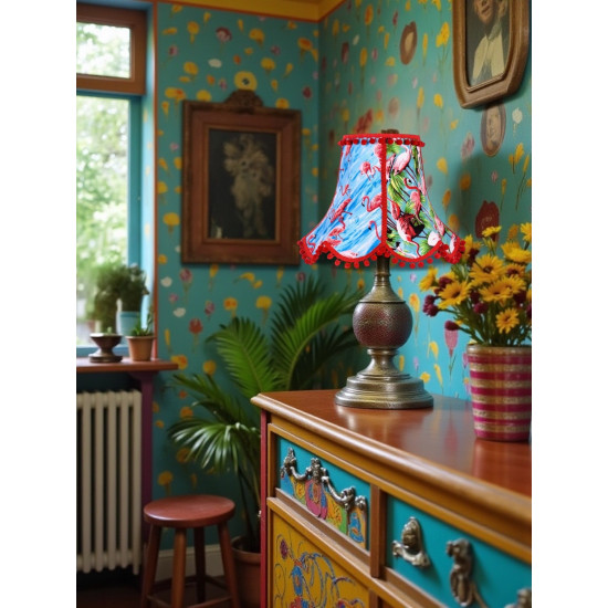 Pretty Flamingo Fabric Lampshades
