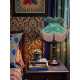Peacock Green Victorian Fabric Lampshades