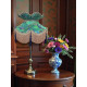 Peacock Green Victorian Fabric Lampshades
