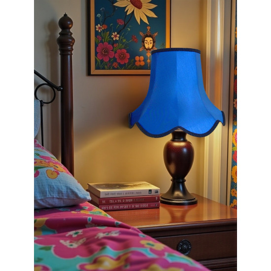 Royal Blue Modern Fabric Lampshades