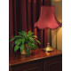 Burgundy Modern Fabric Lampshades