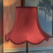 Burgundy Modern Fabric Lampshades