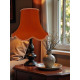 Terracotta Orange Modern Fabric Lampshades