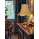 Corn Light Gold Modern Scalloped Fabric Lampshades