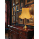 Gold and Rosso Red Modern Fabric Lampshades