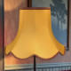 Gold and Rosso Red Modern Fabric Lampshades