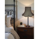Pewter Grey and Black Modern Fabric Lampshades