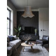 Pewter Grey Modern Fabric Lampshades