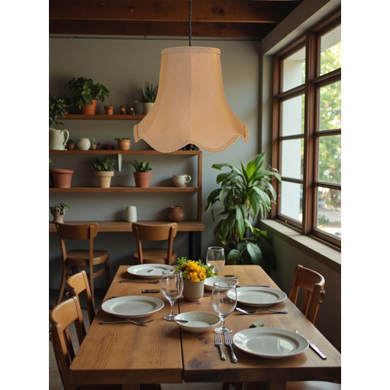 Mushroom Beige Modern Fabric Lampshades