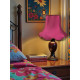 Fuchsia Pink Modern Fabric Lampshades