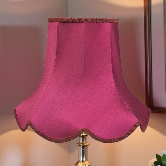 Fuchsia Pink Modern Fabric Lampshades Fuchsia Pink Modern Fabric Lampshades