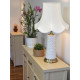 White Modern Fabric Lampshades