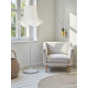 White Modern Fabric Lampshades