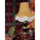 Corn Light Gold Scalloped Fabric Lampshades