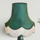 Dark Green Fabric Lampshades
