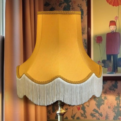 Gold Fabric Lampshades