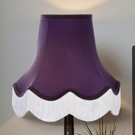 Grape Purple Fabric Lampshades