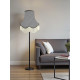 Flint Grey Fabric Lampshades