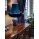 Navy Blue, Grey and Black Fabric Lampshades